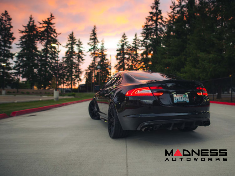 Jaguar XF Custom Wheels - HF-5 by Vossen - Satin Black